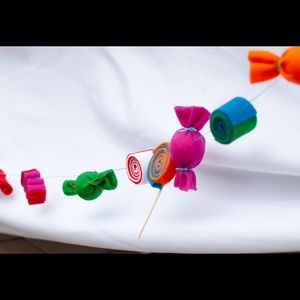 Felt Candy Garland *HANDMADE*